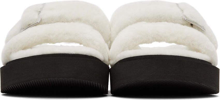Giuseppe Zanotti White Jolanda Winter Sandals - Picture 3