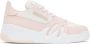 Giuseppe Zanotti Pink & White Talon Sneakers - Thumbnail 1