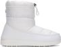 Giuseppe Zanotti SSENSE Exclusive White Quilted Boots - Thumbnail 1