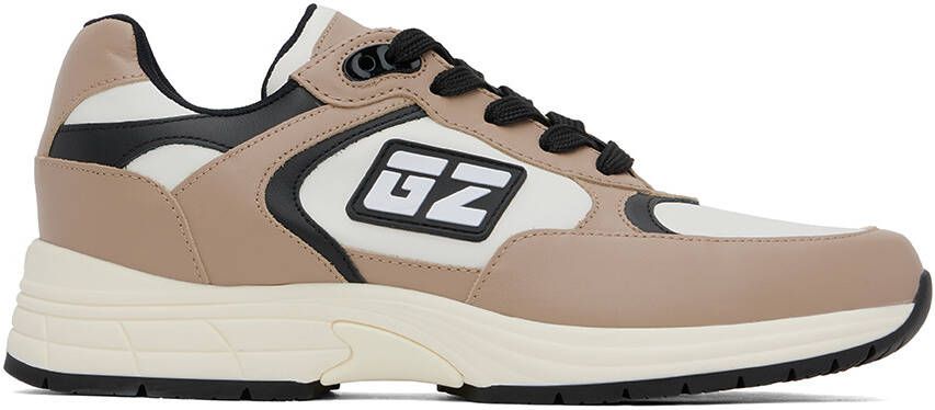 Giuseppe Zanotti White & Beige GZ Sneakers