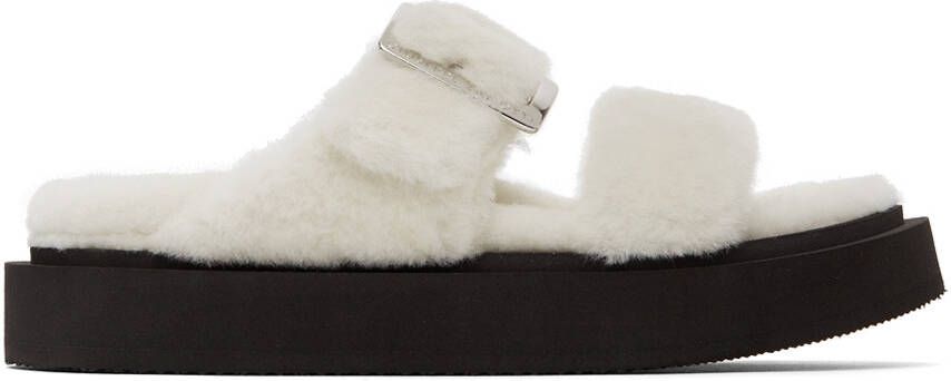 Giuseppe Zanotti White Jolanda Winter Sandals