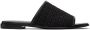 Givenchy Black 4G Mule Flat Sandals - Thumbnail 1