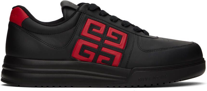 Givenchy Black & Red G4 Sneakers