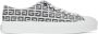 Givenchy Black & White 4G Jacquard City Sneakers - Thumbnail 1