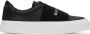 Givenchy Black City Court Slip-On Sneakers - Thumbnail 1