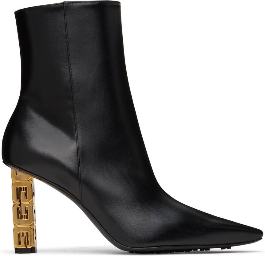 Givenchy Black G Cube Ankle Boots - Picture 2