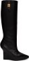 Givenchy Black G-Lock Boots - Thumbnail 1