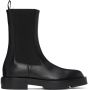 Givenchy Black Leather Chelsea Boots - Thumbnail 1