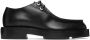 Givenchy Black Leather Squared Derbys - Thumbnail 1