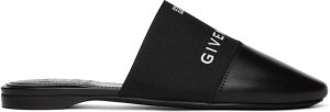 Givenchy Black Nappa Slip-On Mules