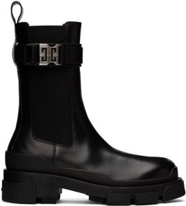 Givenchy Black Terra Chelsea Boots