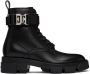 Givenchy Black Terra Combat Boots - Thumbnail 1