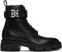 Givenchy Black Terra Combat Boots - Thumbnail 1