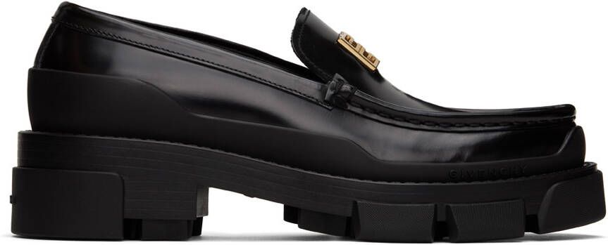 Givenchy Black Terra Loafers