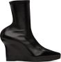 Givenchy Black Wedge Boots - Thumbnail 1