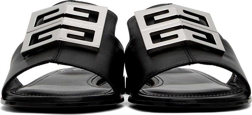 Givenchy Black 4G Flat Mules - Picture 3