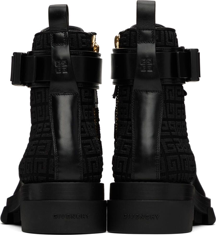 Givenchy Black 4G Terra Boots