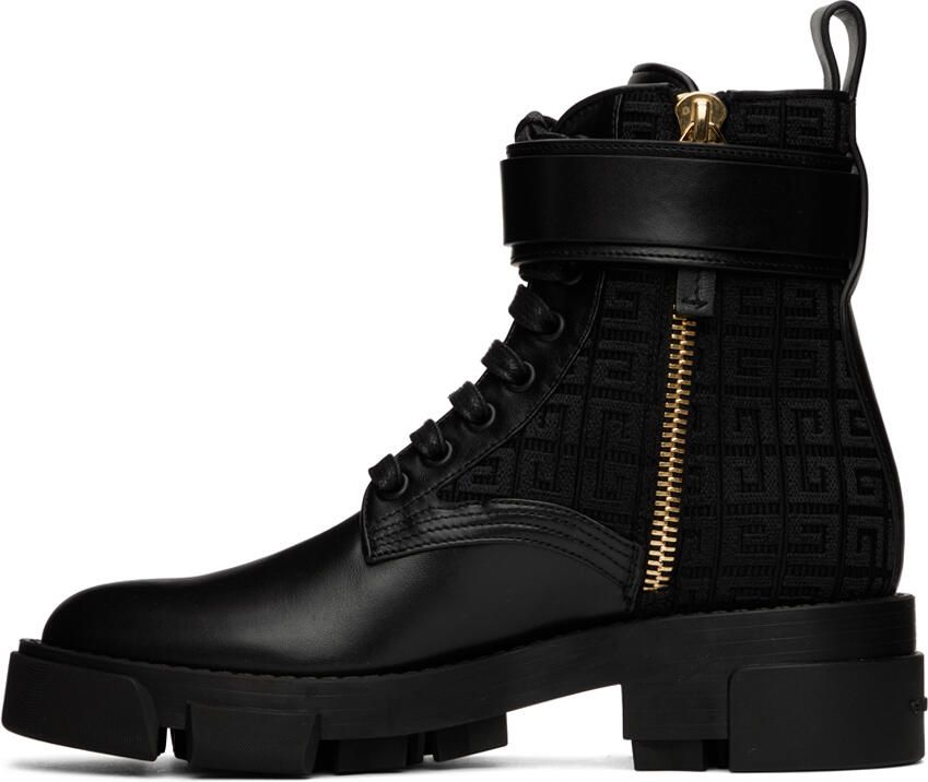 Givenchy Black 4G Terra Boots - Picture 3