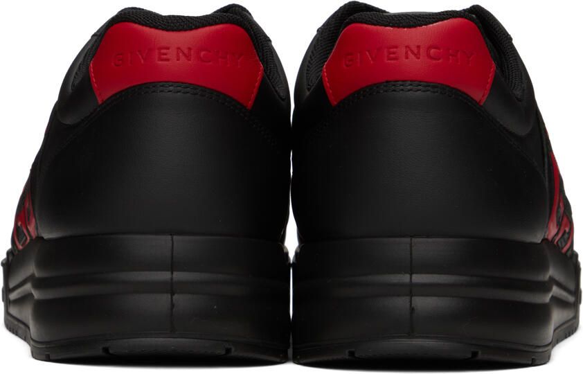 Givenchy Black & Red G4 Sneakers - Picture 5