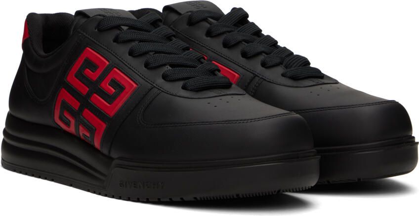 Givenchy Black & Red G4 Sneakers