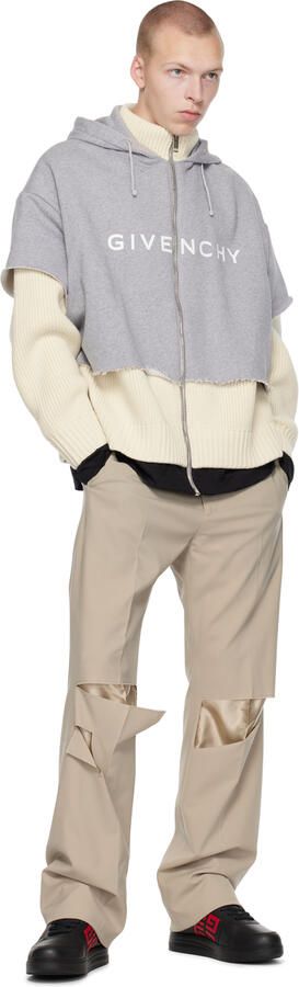 Givenchy Black & Red G4 Sneakers - Picture 4