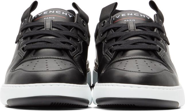 Givenchy Black & Red Wing Sneakers - Picture 3