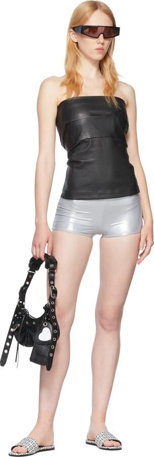 Givenchy Black & White 4G Sandals