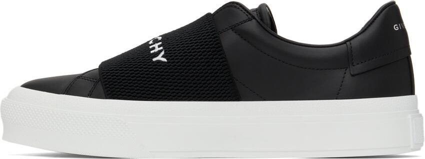 Givenchy Black City Court Slip-On Sneakers - Picture 4