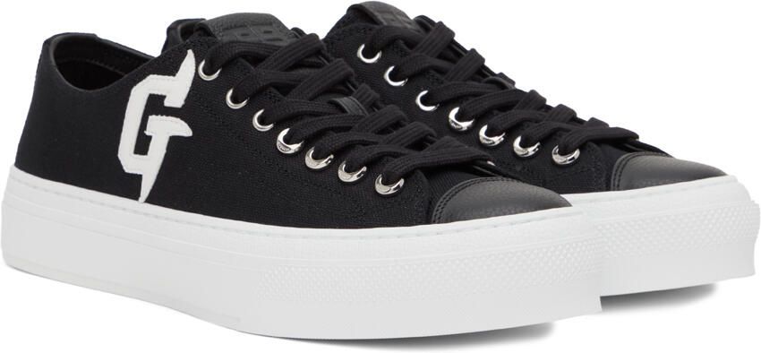 Givenchy Black City Low Sneakers - Picture 2