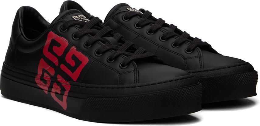 Givenchy Black City Sport Sneakers - Picture 2
