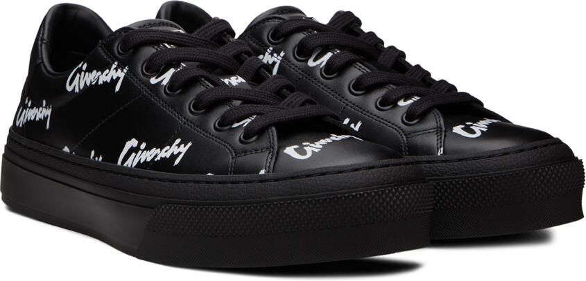 Givenchy Black City Sport Sneakers - Picture 2