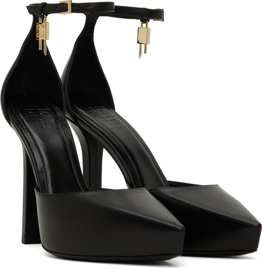 Givenchy Black G-Lock Heels