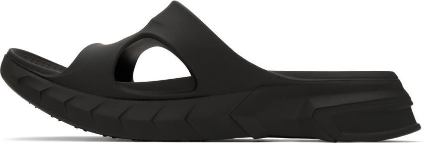 Givenchy Black Marshmallow Sandals - Picture 4