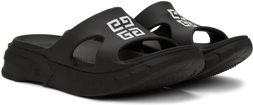 Givenchy Black Marshmallow Sandals - Picture 2