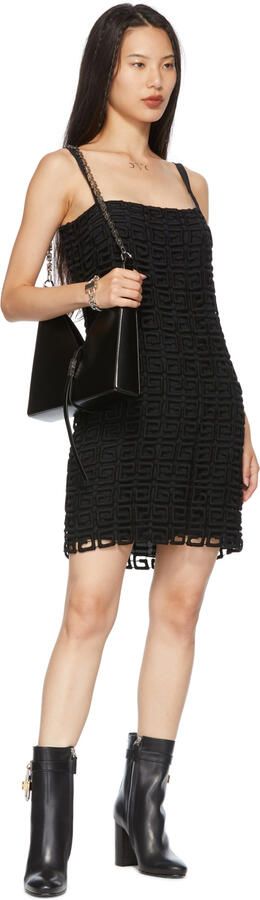 Givenchy Black Padlock Boots - Picture 3