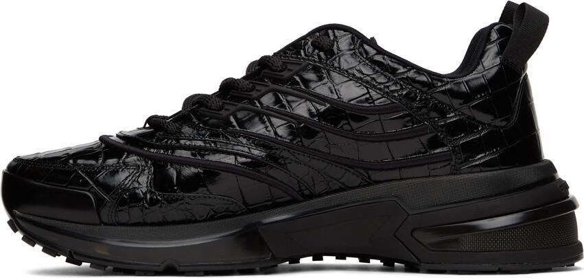 Givenchy Black Patent GIV 1 Sneakers - Picture 3