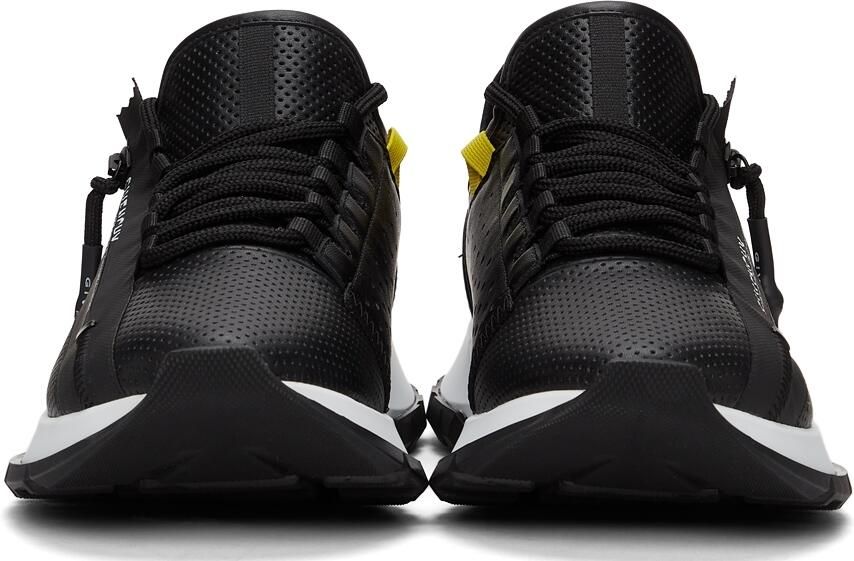 Givenchy Black Perforated Leather Spectre Runner Zip Low Sneakers - Picture 2