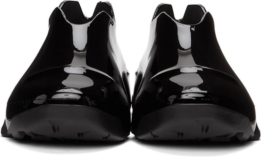 Givenchy Black Shiny Monumental Mallow Low Sneakers - Picture 4