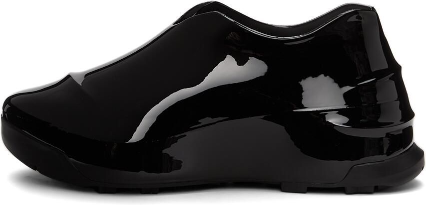 Givenchy Black Shiny Monumental Mallow Low Sneakers - Picture 3