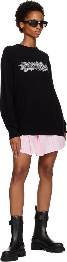 Givenchy Black Terra Chelsea Boots - Picture 4