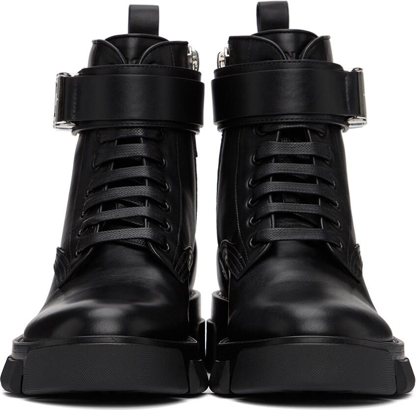Givenchy Black Terra Combat Boots