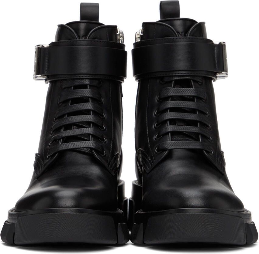 Givenchy Black Terra Combat Boots