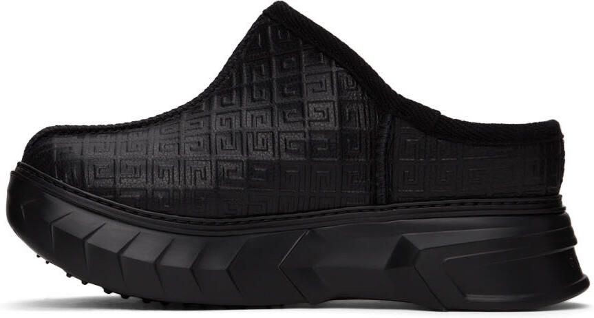 Givenchy Black Winter Marshmallow Slippers - Picture 3