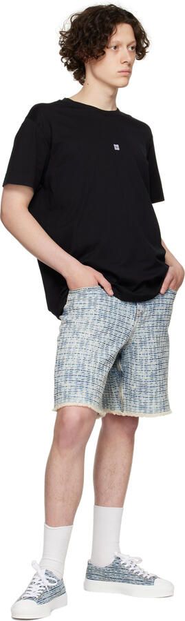 Givenchy Blue 4G City Low-Top Sneakers - Picture 4