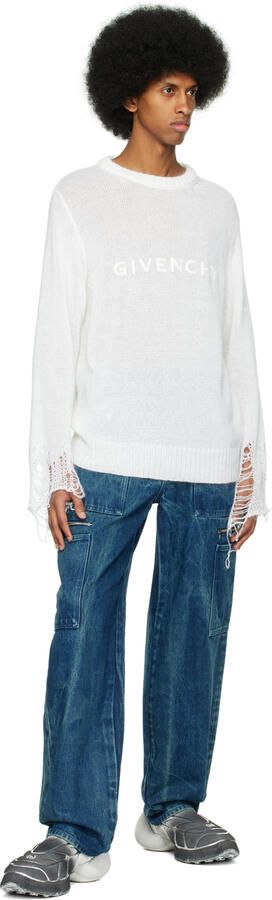 Givenchy Gray & Black TK-360+ Sneakers - Picture 4