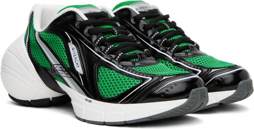 Givenchy Green & Black TK-MX Sneakers - Picture 2