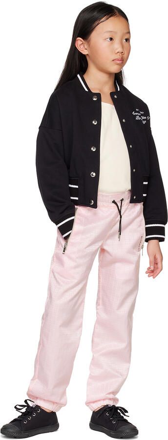 Givenchy Kids Black Logo Sneakers - Picture 3