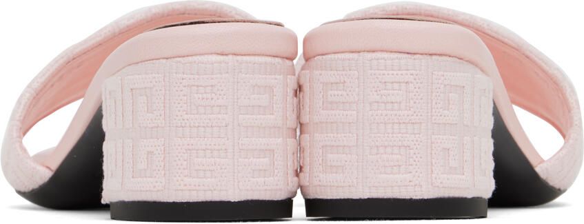 Givenchy Pink 4G Mule Sandals