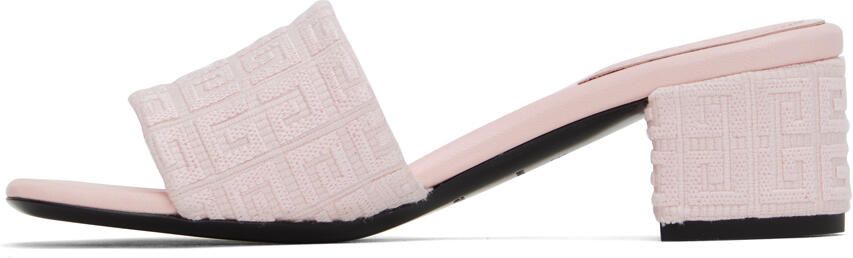 Givenchy Pink 4G Mule Sandals - Picture 3