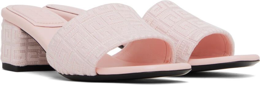 Givenchy Pink 4G Mule Sandals - Picture 2